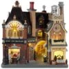 Lemax Beersmith Row - Lighted Facade -Christmas Decoration Store 05618 beersmith row web