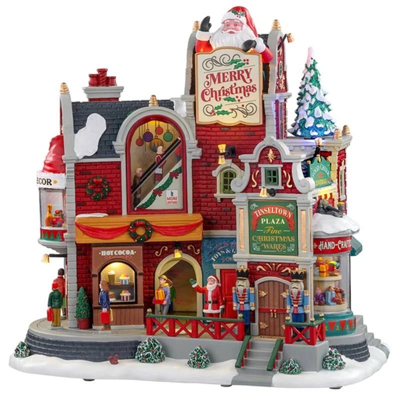 Lemax Tinseltown Plaza - Musical Display 3 Lemax Tinseltown Plaza - Musical Display