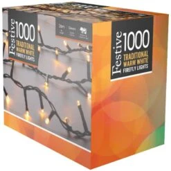 Warm White LED Firefly String Lights -Christmas Decoration Store 1000 firefly string lights web