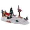 Lemax Dog Sledding Afternoon - Table Accent -Christmas Decoration Store 13557 dog sledding afternoon web