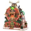 Lemax Santa's Reindeer Training Academy - Lighted Building -Christmas Decoration Store 15793 santas reindeer training web