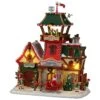 Lemax North Pole Control Tower - Lighted Building -Christmas Decoration Store 25864 north pole control tower web