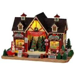 Lemax Winterfest Arts & Crafts Show - Lighted Building