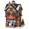 Lemax Carolers Café - Lighted Building -Christmas Decoration Store 35024 carolers cafe web