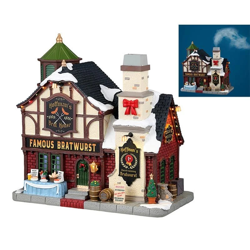 Lemax Hoffman's Brat House - Lighted Building 3 Lemax Hoffman's Brat House - Lighted Building