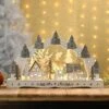 43cm Wooden Reindeer & Village Candlebridge Light Arch -Christmas Decoration Store 43cm candlebridge reindeer web