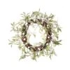 Green Mistletoe With White Berries Artificial Christmas Wreath 1 Green Mistletoe With White Berries Artificial Christmas Wreath -Christmas Decoration Store ac211097 web2