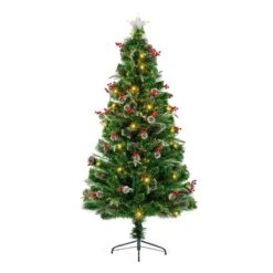 New Jersey Spruce Fibre Optic Christmas Tree 10 New Jersey Spruce Fibre Optic Christmas Tree -Christmas Decoration Store fo new jersey tree cone and berry ft227069 71 web 2