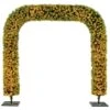 Shimmering Fibre Optic Christmas Garland Arch 1 Shimmering Fibre Optic Christmas Garland Arch -Christmas Decoration Store fo shimmering arch garland ft207193 web