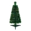 Slim Crystal Tipped Fibre Optic Christmas Tree