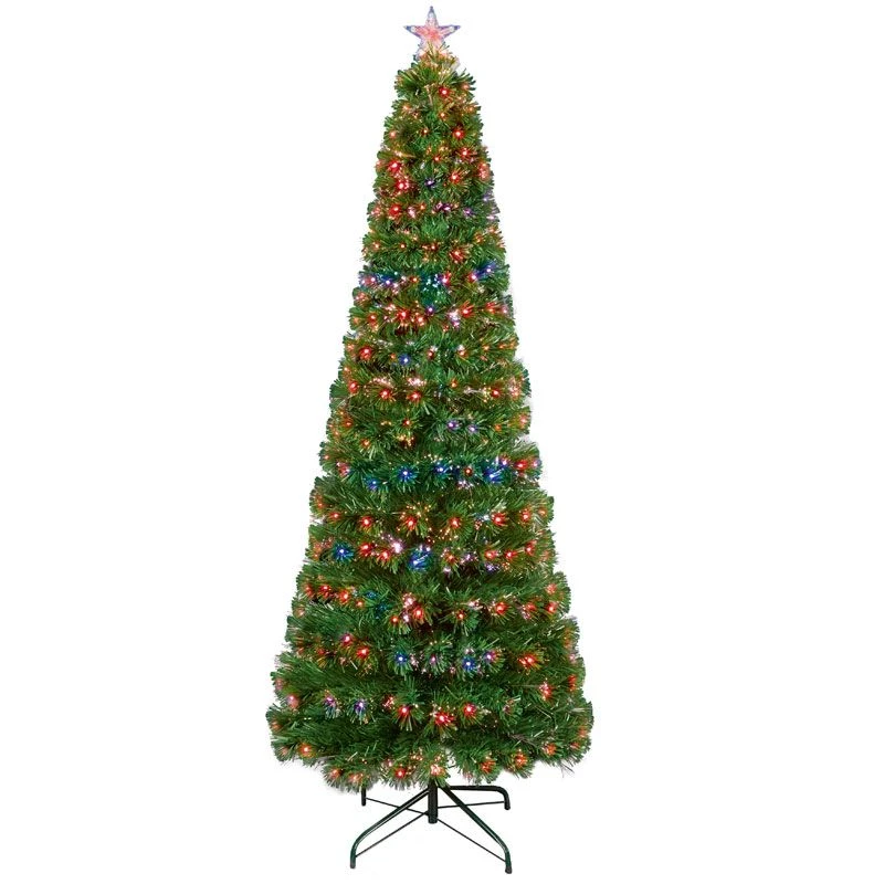Slim LED & Fibre Optic Christmas Tree 4 Slim LED & Fibre Optic Christmas Tree - Image 2