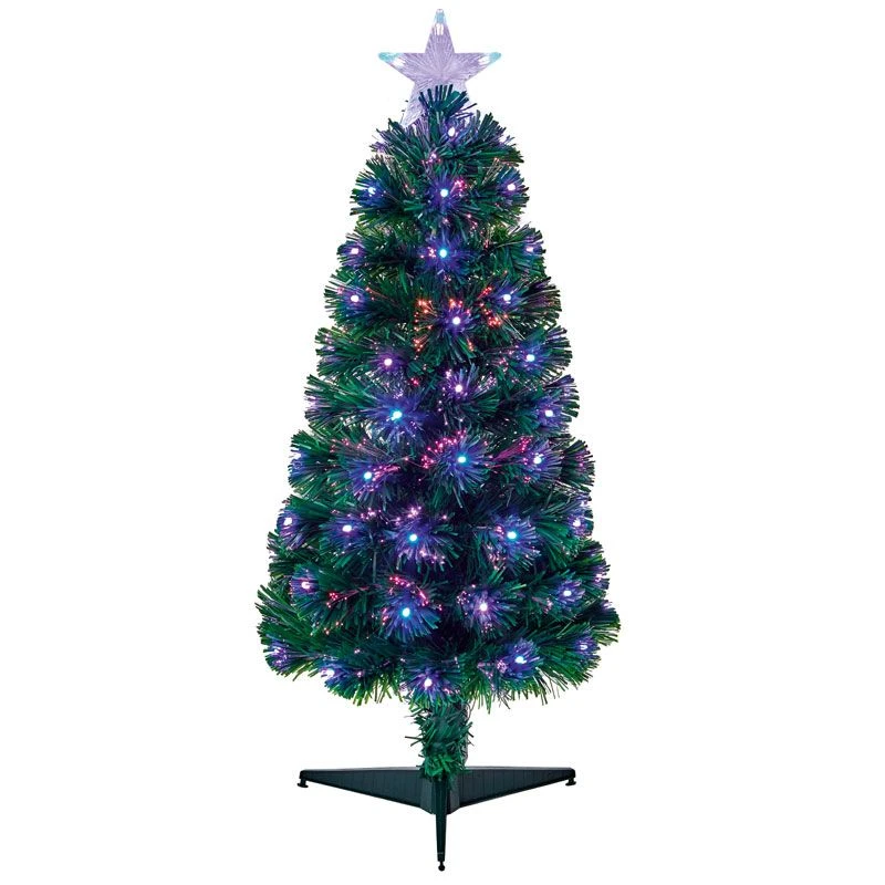 Slim LED & Fibre Optic Christmas Tree 3 Slim LED & Fibre Optic Christmas Tree