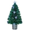 Fibre Optic Christmas Tree With LED Snowflakes -Christmas Decoration Store fo snowflake led ft191043 web