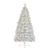 White Fibre Optic Christmas Tree With Snowflakes 2 White Fibre Optic Christmas Tree With Snowflakes -Christmas Decoration Store fo white tree snowflake ft237054 5 web
