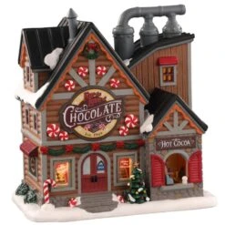 Lemax For The Love Of Chocolate Shop - Lighted Building