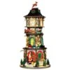 Lemax Christmas Clock Tower - Table Piece 2 Lemax Christmas Clock Tower - Table Piece -Christmas Decoration Store lemax christmas clock tower web