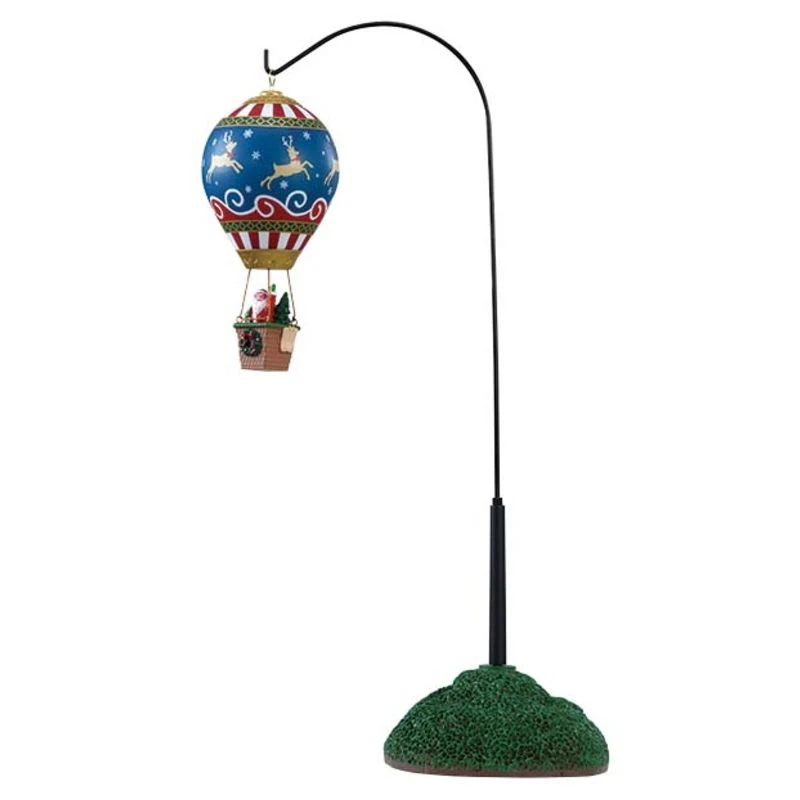 Lemax Reindeer Hot Air Balloon - Table Accent 3 Lemax Reindeer Hot Air Balloon - Table Accent
