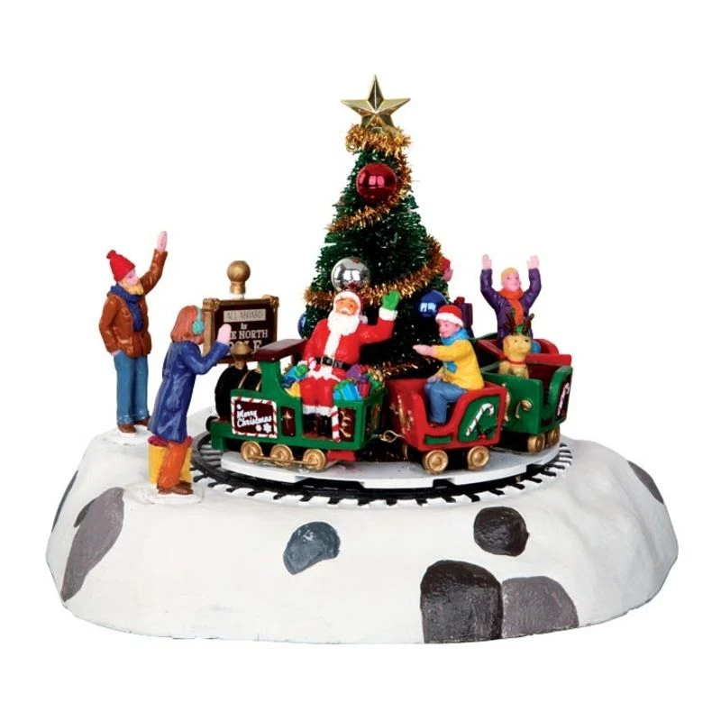 Lemax Santa's Kiddie Train - Table Piece 3 Lemax Santa's Kiddie Train - Table Piece