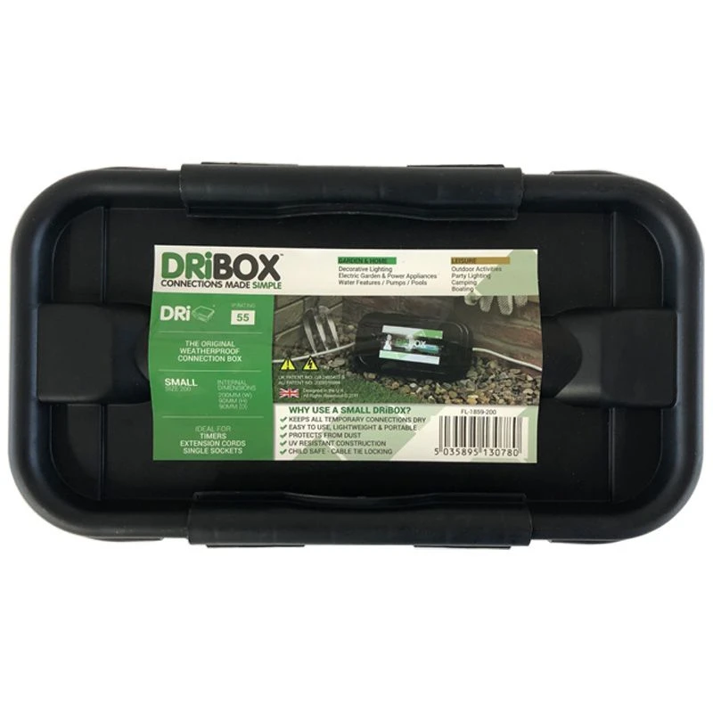 Dribox Weatherproof Christmas Light Connections Box 3 Dribox Weatherproof Christmas Light Connections Box