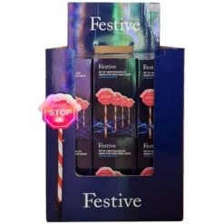 Festive 'Santa Stop Here!' Sign Stake Lights - 4 Pack 5 Festive 'Santa Stop Here!' Sign Stake Lights - 4 Pack -Christmas Decoration Store santa stop here sign pack of 4 web 2