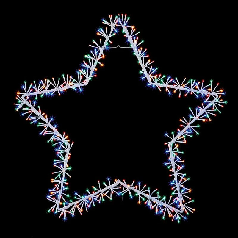 Premier White Twinkling Wall Star Christmas Light Decoration 5 Premier White Twinkling Wall Star Christmas Light Decoration - Image 3