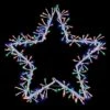 Premier White Twinkling Wall Star Christmas Light Decoration