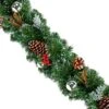 Silver Dressed Christmas Garland - 1.8m 1 Silver Dressed Christmas Garland - 1.8m -Christmas Decoration Store silver dressed garland df187167 web