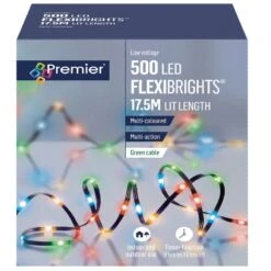 Multi Coloured Soft Flexibrights - LED Lights With Timer Function