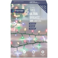 Multi Coloured LED Tree Ultrabrights With Timer