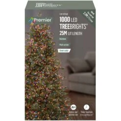 Rainbow Coloured LED Treebrights With Timer 8 Rainbow Coloured LED Treebrights With Timer -Christmas Decoration Store treebrights 1000 rainbow web