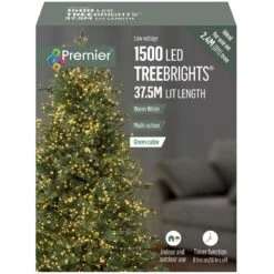 Warm White Coloured LED Treebrights With Timer 9 Warm White Coloured LED Treebrights With Timer -Christmas Decoration Store treebrights 1500 warm white web