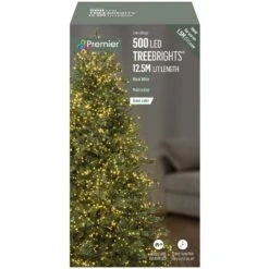 Warm White Coloured LED Treebrights With Timer