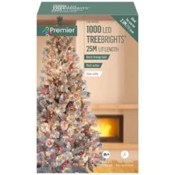 1000 LED Timer Treebrights On Clear Cable 14 1000 LED Timer Treebrights On Clear Cable -Christmas Decoration Store treebrights clear cable 1000 red vintage gold web