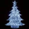 Premier White Lit Soft Acrylic Christmas Tree 1m 2 Premier White Lit Soft Acrylic Christmas Tree 1m -Christmas Decoration Store white xmas tree web 1